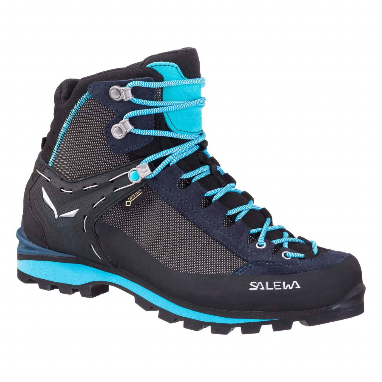 Botas De Montaña Mujer Chile - Salewa Crow GORE-TEX® - Azules/Azul Marino/Azules - KEPR-91028